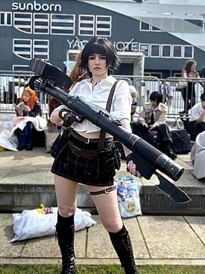 Lady from Devil may cry 3 by Keewah.cos'