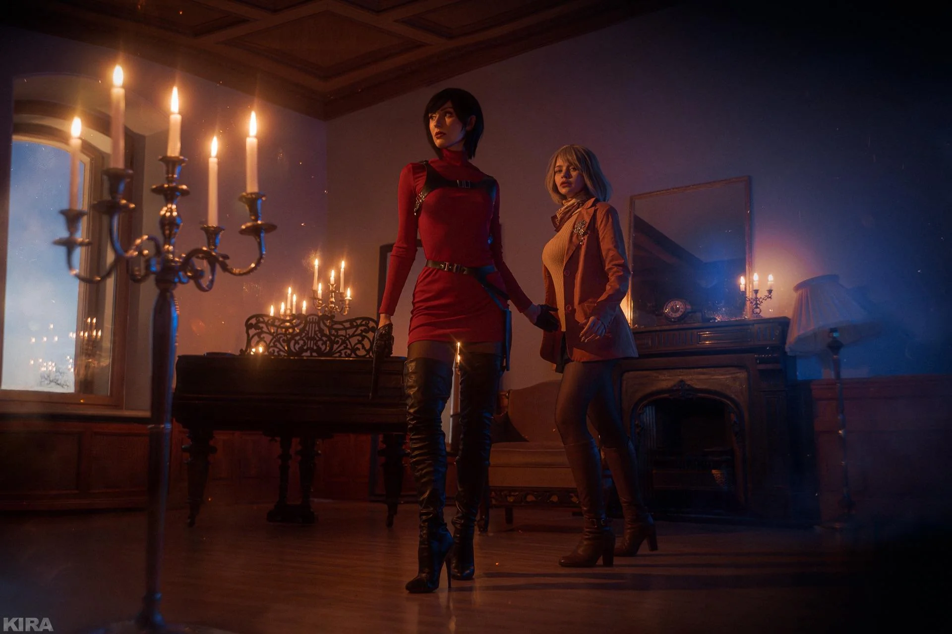 Ashley Graham (AsamiGate), Ada Wong (Maria Muller) [Resident Evil 4 Remake] picture 3 of 17