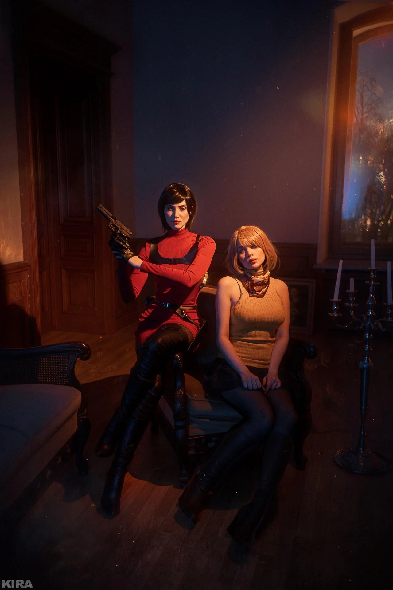 Ashley Graham (AsamiGate), Ada Wong (Maria Muller) [Resident Evil 4 Remake] picture 7 of 17