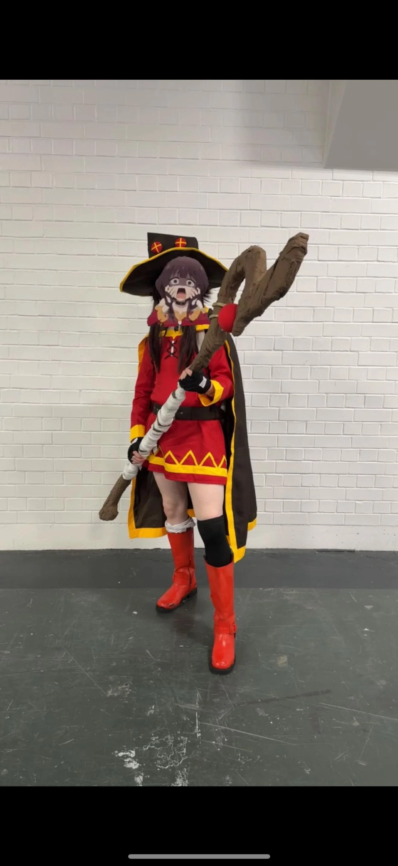 Megumin cosplay from Konosuba (KairosTheFemboy) picture 1 of 4