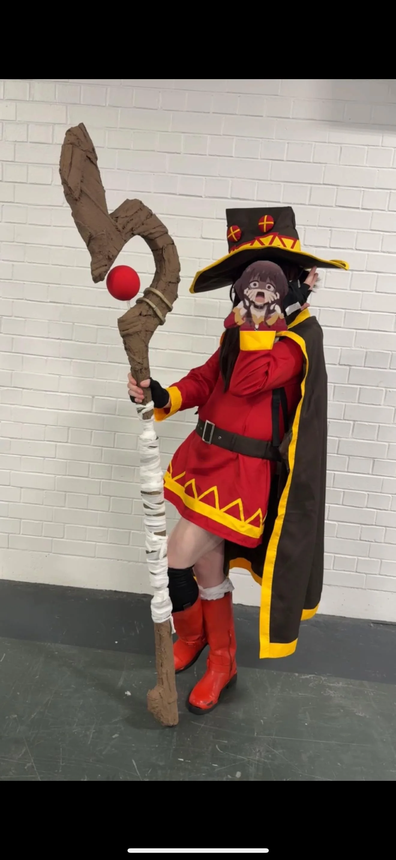 Megumin cosplay from Konosuba (KairosTheFemboy) picture 3 of 4