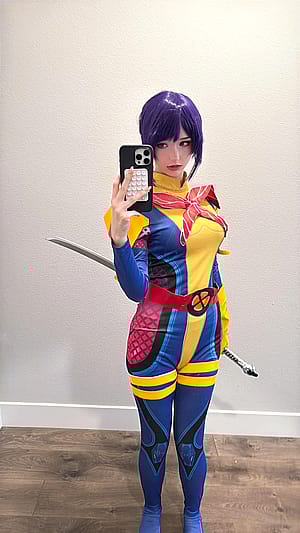 Retro Psylocke from Marvel Rivals by Smeeps'