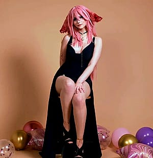 Yaw Miko from Genshin Impact by Roxxy'