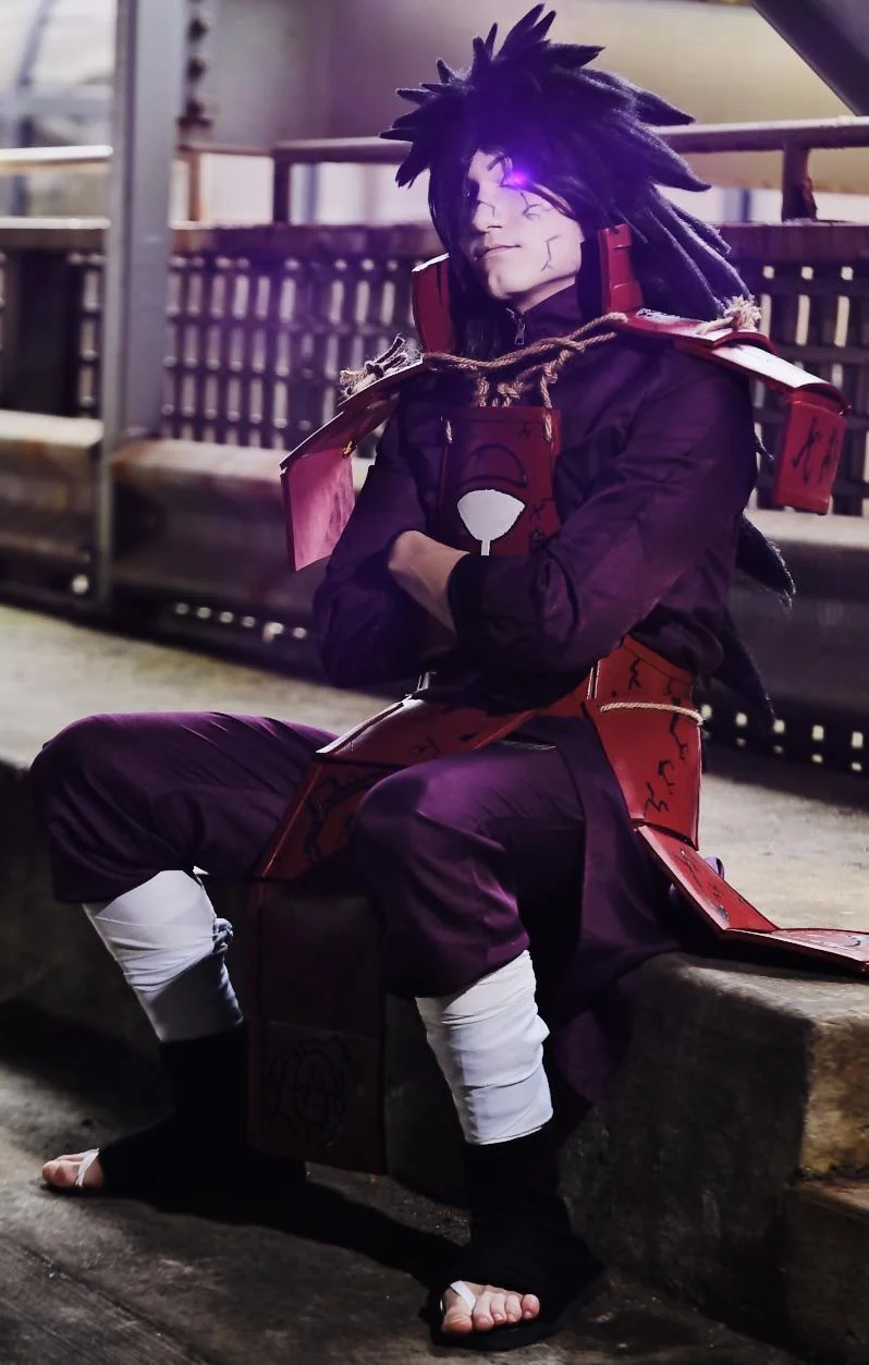 Madara cosplay from Naruto Shippuden. Cosplayers name is “whitehairdante_23” picture 1 of 1