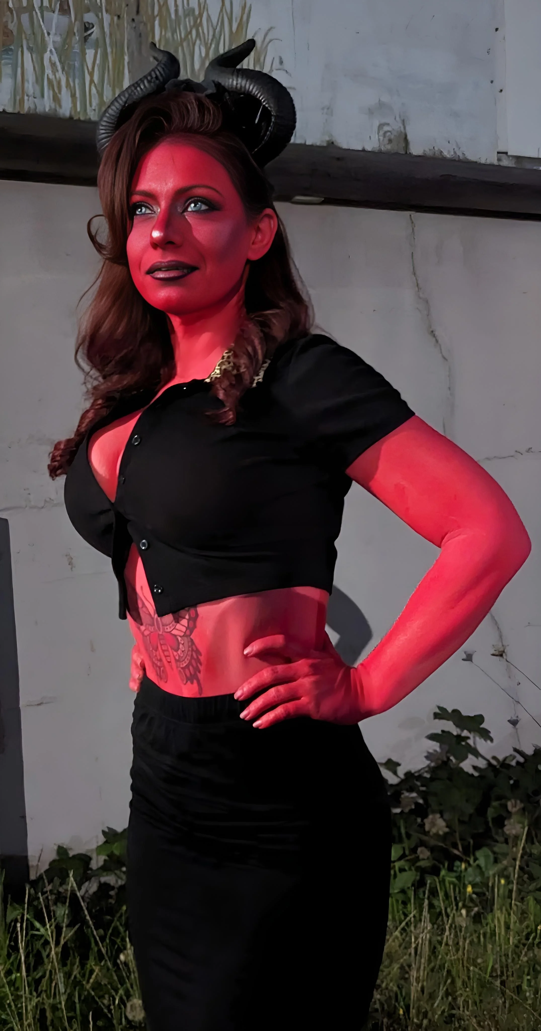 Tinah Strawbae's Demon Girl look picture 1 of 1