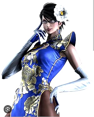 Cheongsam Bayonetta from Bayonetta 2 by Zalariacos'