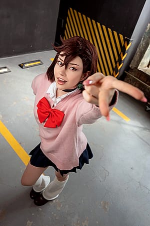 Momo Ayase from Dandadan by Anastasia Komori'