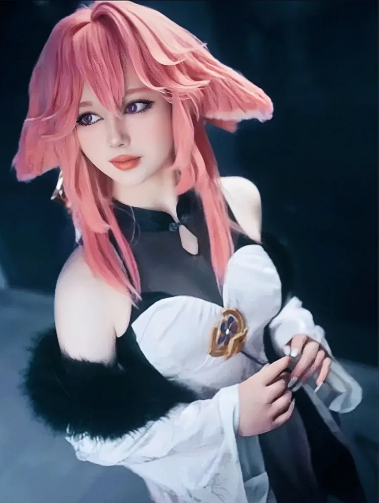 Yae Miko Qipao ver by lilithcoser picture 2 of 4