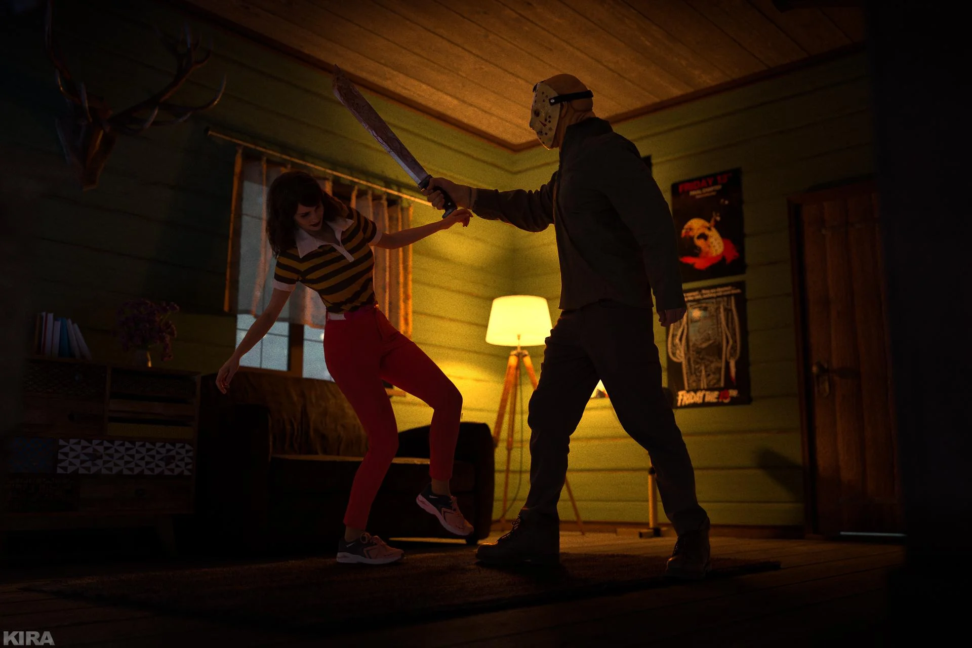 Friday the 13th, Jenny Myers by Svetlana White, Jason Voorhees by James picture 9 of 11