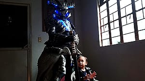 (m)e and my son vergil cosplay cosplay by marlito'