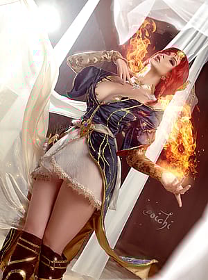Triss Merigold from The Witcher by OICHI'