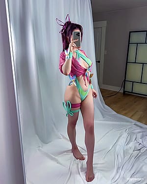 Psylocke breezy butterfly from Marvel Rivals by reyawren'