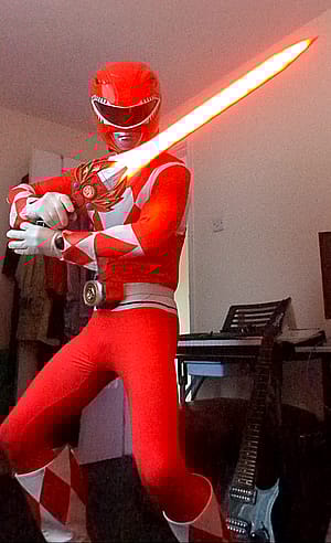 MMPR Red Ranger by (me) lakunaki'