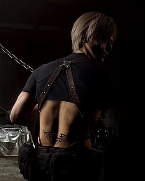 Leon Kennedy, crop top mod - mundi'