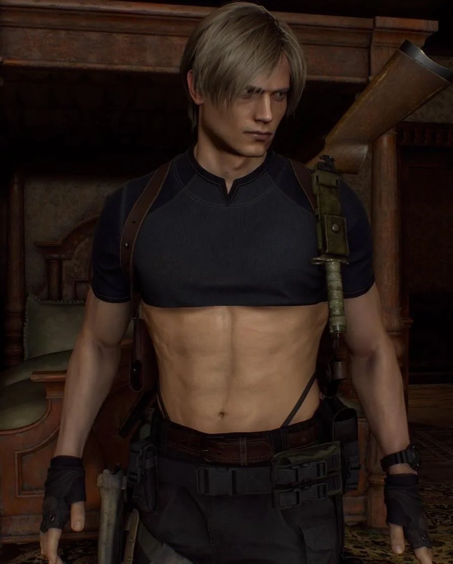 Leon Kennedy, crop top mod - mundi picture 2 of 3
