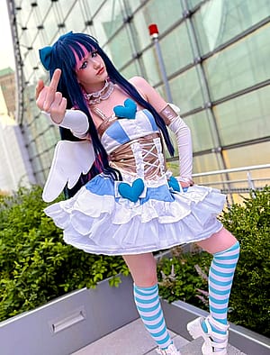 Stocking from Panty and Stocking by Wikkcosplay'