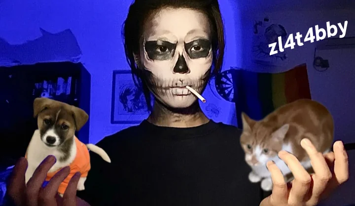 Tate Langdon from American Horror Story,by zl4t4bby picture 2 of 9