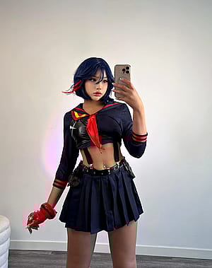 Ryūko Matoi from Kill la Kill (strawbunnix)'
