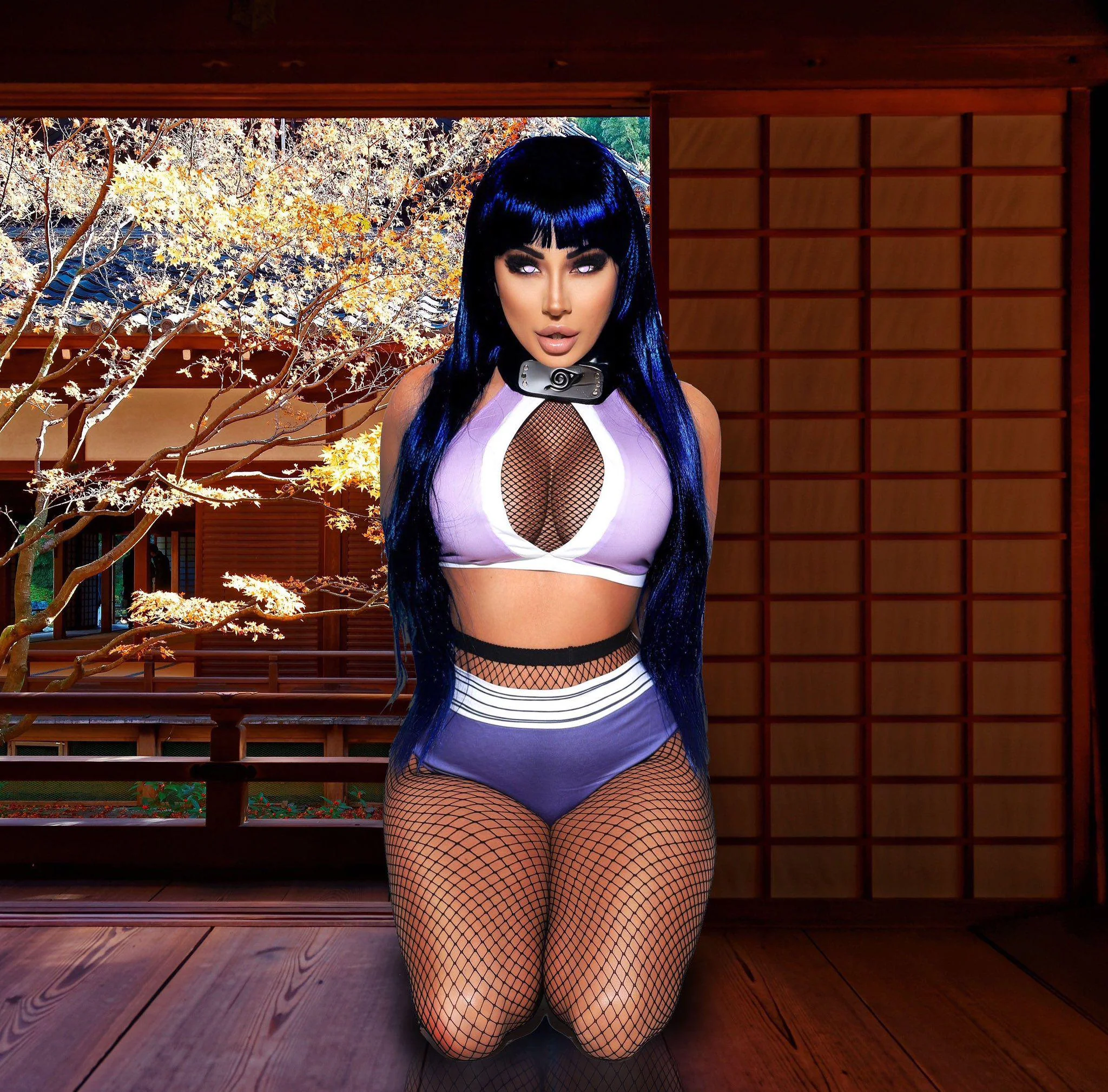 Hinata Hyuga cosplay from Naruto picture 1 of 1