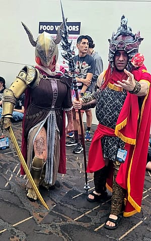 Malenia and Messmer (LadyAlbedo96 and OmegaCosplay) [Elden Ring]'