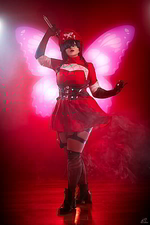 Psylocke (Blood Kariudo skin) by nessy.fox'