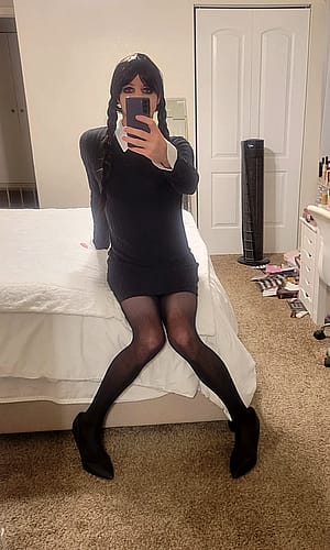 Wednesday Addams! From Wednesday on a Tuesday!'
