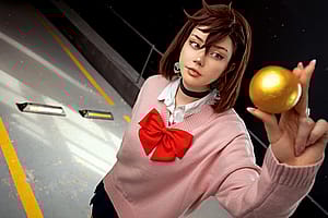 Momo Ayase from Dandadan by Anastasia Komori'