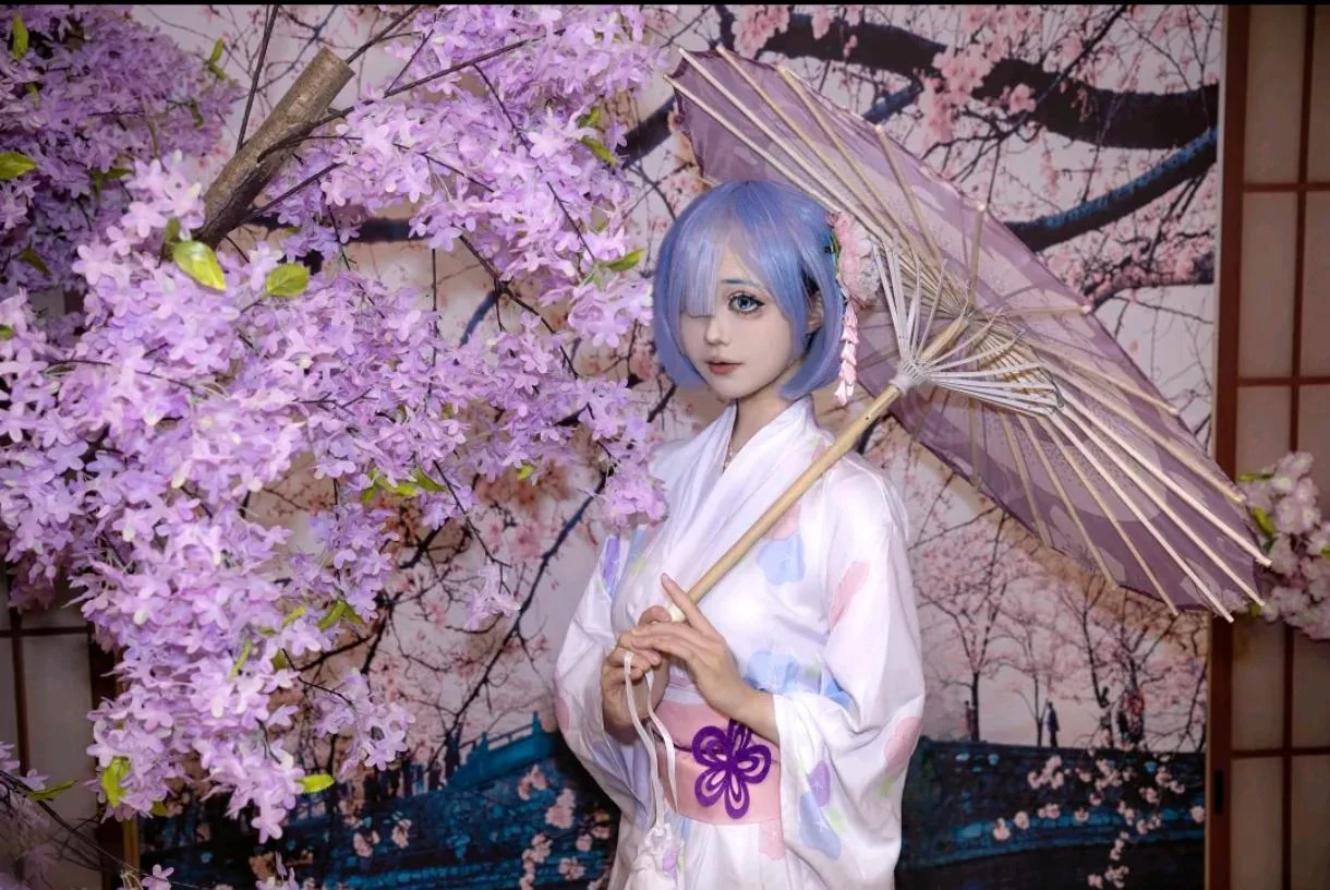 Rem (Yukata Version) from Re:Zero – Cosplay by u/Hot-Oil-635 picture 2 of 3