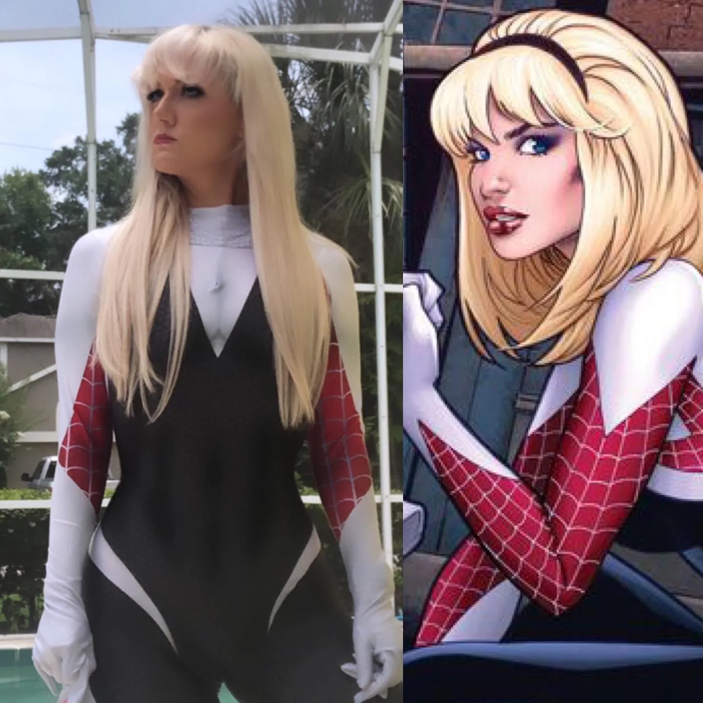 My partner and I as spider Gwen and 2099 Miles Morales picture 1 of 4