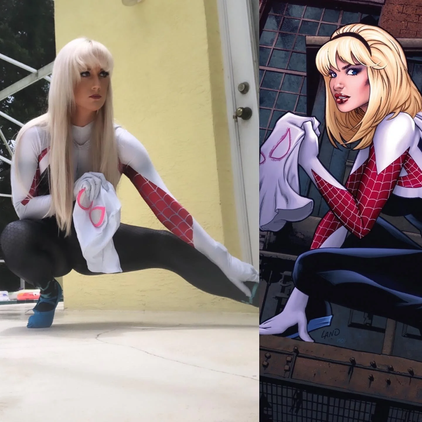 My partner and I as spider Gwen and 2099 Miles Morales picture 4 of 4