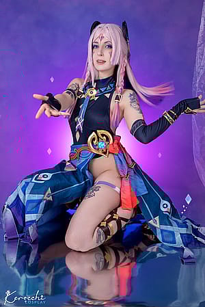 Citlali cosplay from Genshin Impact by Kerocchi'