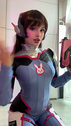 D.VA from Overwatch by (avygenki)'