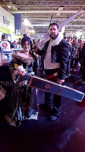 Squall Leonhart (FF8) and Lulu (FF10) - cosplayers are jkPK (aka Fun-In-Oxfordshire)'
