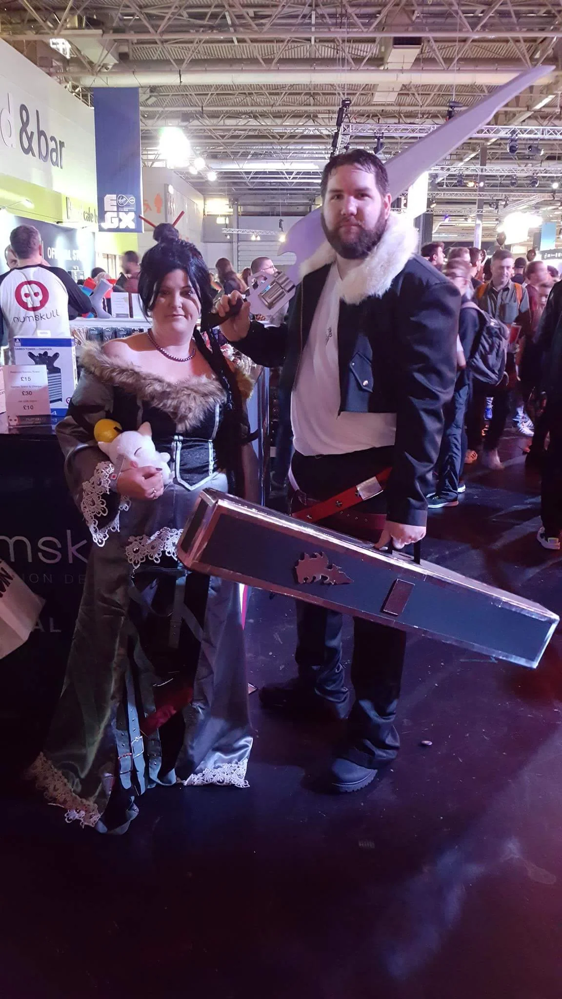 Squall Leonhart (FF8) and Lulu (FF10) - cosplayers are jkPK (aka Fun-In-Oxfordshire) picture 1 of 1