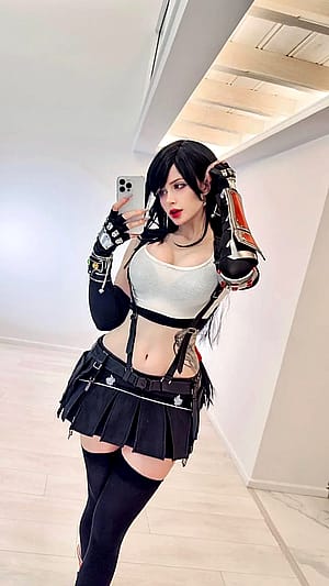 Tifa Final fantasy by Tanya Bayer'