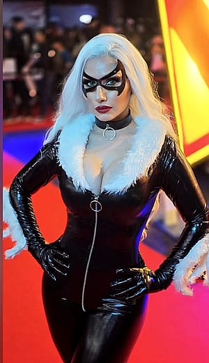 Black cat by Clau Bailarinita'