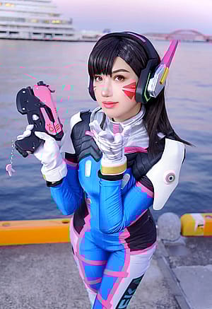 D.Va cosplay by Anais Alexis'