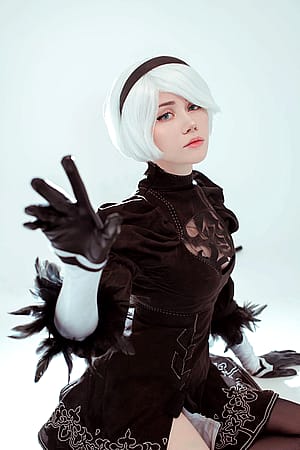 2B from Nier: Automata by Anastasia Komori'