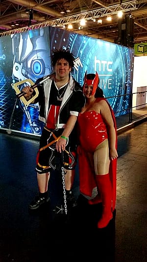Sora and Scarlet Witch - cosplayers jkPK (aka Fun-In-Oxfordshire)'