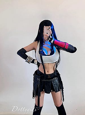 Tifa from final fantasy by Dottyyidi'