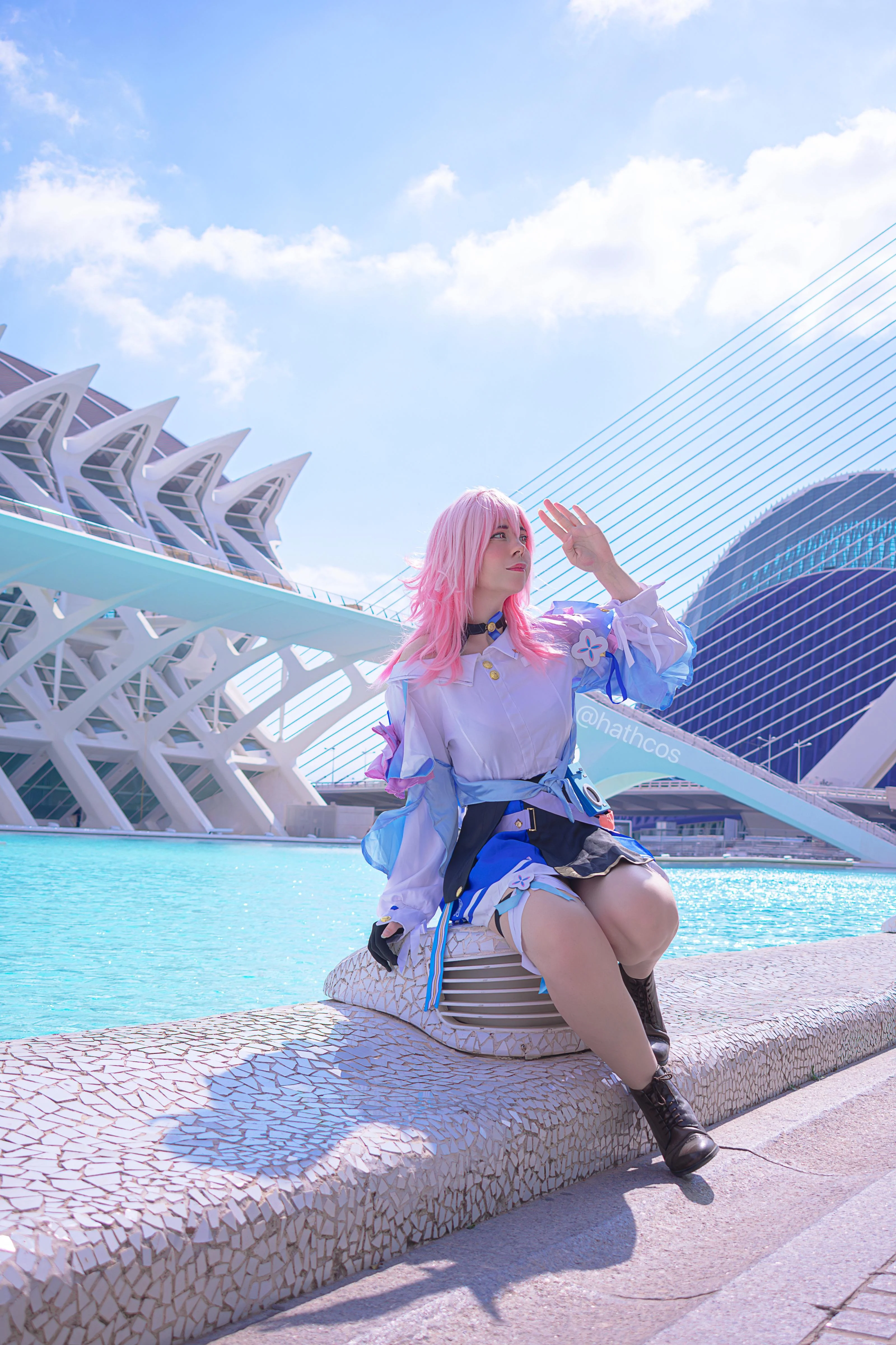 March 7th cosplay (Honkai Star Rail) by Hathcos picture 1 of 2