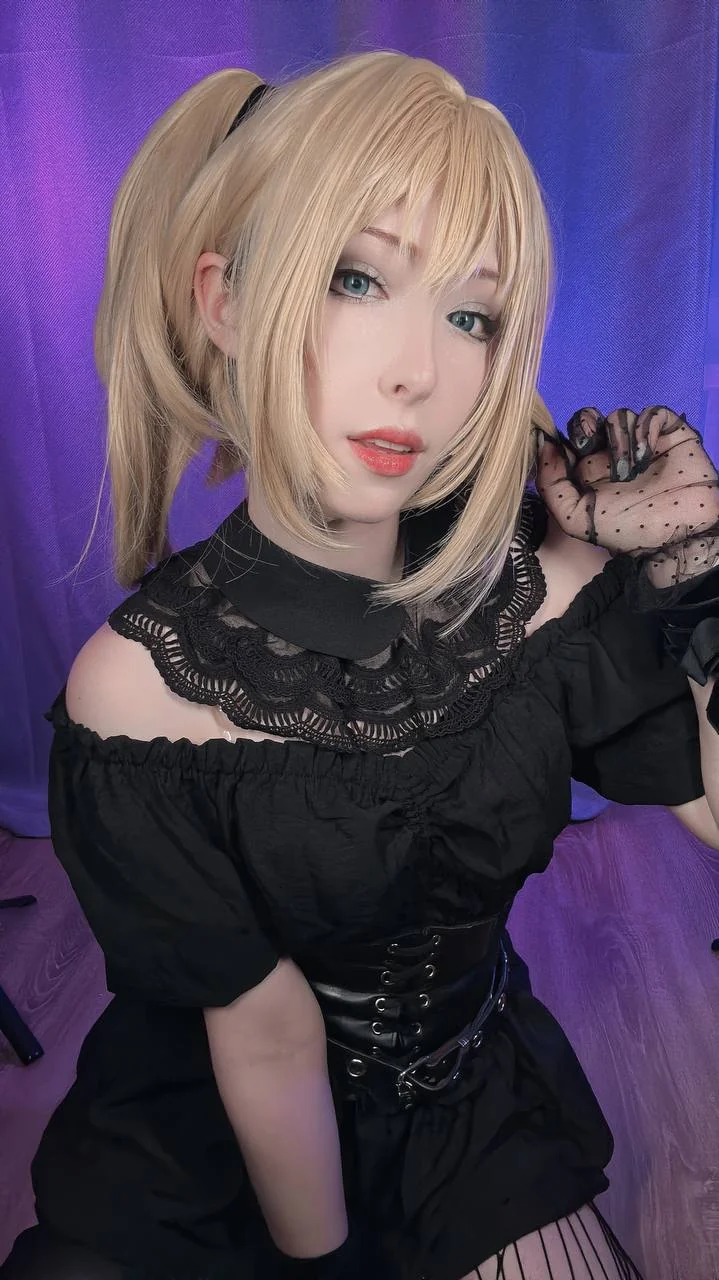 Grok Ani from X cosplay by Mikuroka picture 2 of 3
