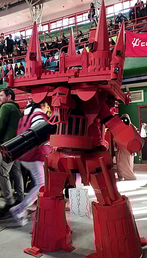 Lord of chapter tyberos the red wake, Dreadnougt style chavín(@anderos insta), Titan Imperator - Musuljas'