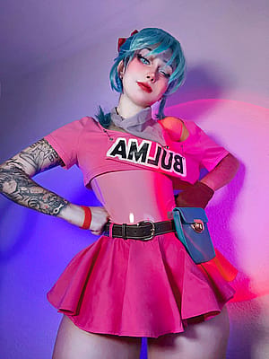 Bulma from Dragon Ball by Nyukix'