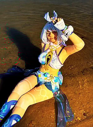 Genshin Impact Mualani cosplay by ApricityMisae (me)'