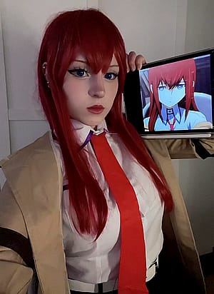 My Makise Kurisu Cosplay (yeahhwnana on X)'
