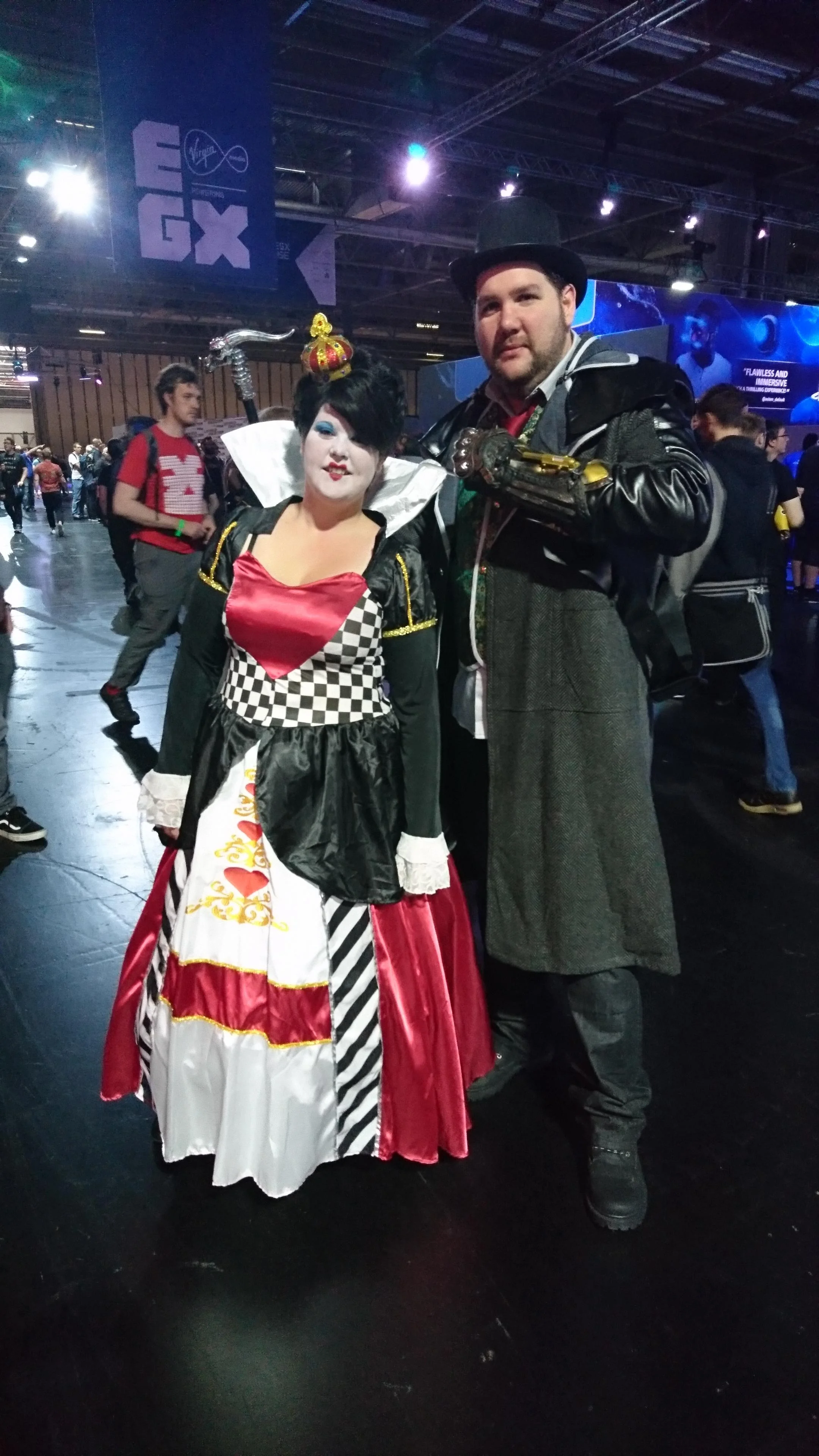 Assassins Creeds Jacob Frye and the Queen of Hearts - cosplayers are jkPK (aka Fun-In-Oxfordshire) picture 1 of 2