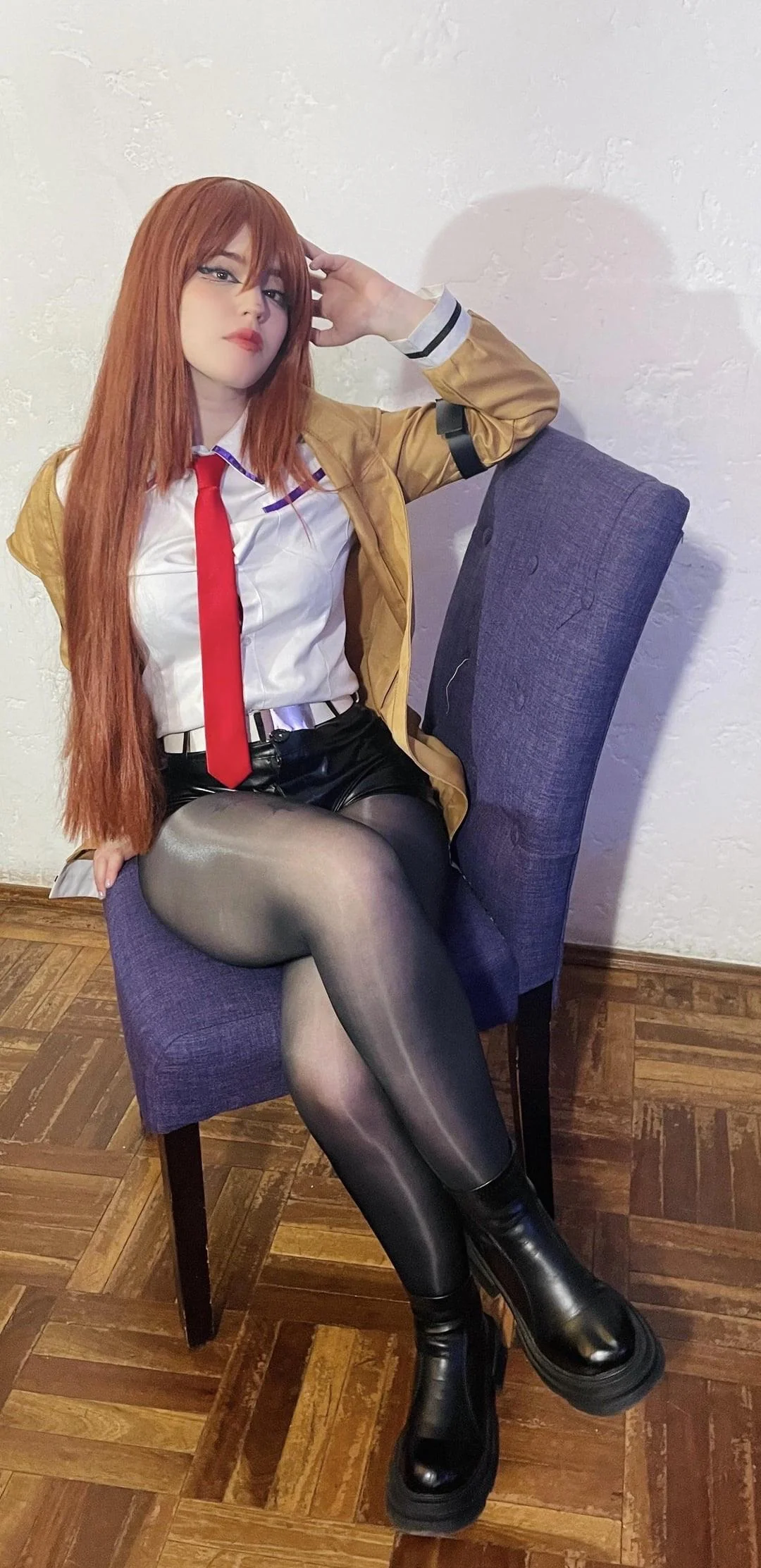 What do you think of my Makise Kurisu cosplay from steins;gate? ❤️ picture 6 of 6