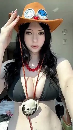 Ace from One piece by (Nicopokie)'