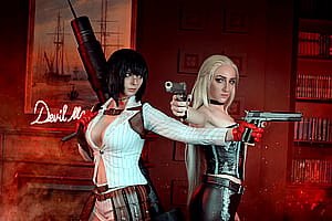 Lady and Trish from DMC by AGflower and Sevir'